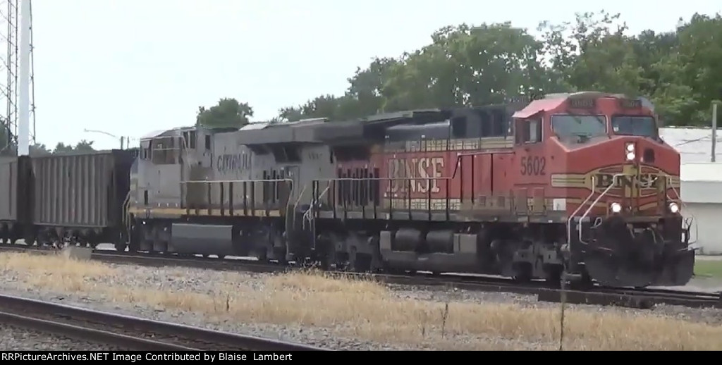 BNSF coal train